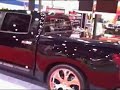 LEER 800 tonneau on Black SuperDuty at SEMA