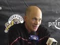 calgary stampeders head coach tom higgins a day before facing the hamilton tiger-cats at ivor wynne stadium. stamps insider video by michael petrie, calgary herald.