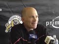 calgary stampeders head coach tom higgins a day before facing the hamilton tiger-cats at ivor wynne stadium. stamps insider video by michael petrie, calgary herald.
