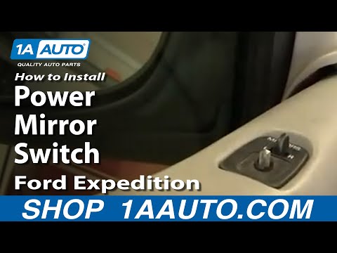 How To Install Replace Power Mirror Switch Ford F-150 Expedition 97-03 1AAuto.com