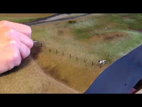 how to make n gauge fencing
