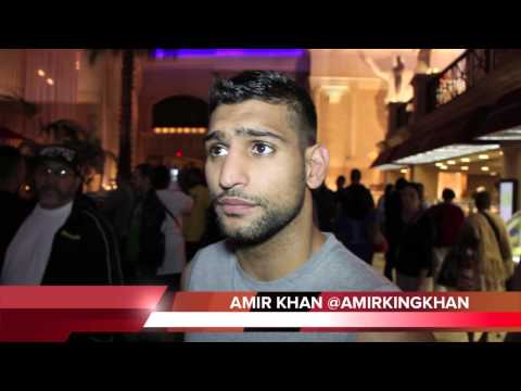 AMIR KHAN SAYS HE WANTS FLOYD MAYWEATHER OR ALEXANDER NEXT