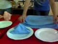 table napkin folding tesda