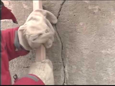 how to repair foundation wall cracks