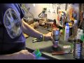 How to empty aluminum spray cans for alcohol backpacking stoves.wmv