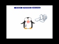 molestando al pinguinin