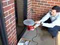 hot air sets cellulose on fire