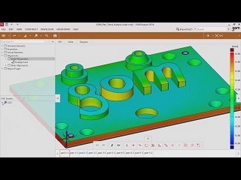 Free GOM Inspect 2016 - Episode 1 - User Interface Free GOM Inspect 2016 - Episode 1 - User Interface