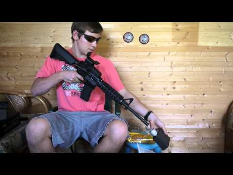 M4SOPMOD - tokyo marui sopmod m4 unboxing reveiw and shooting.