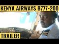 Kenya Airways B777-200ER - Cockpit DVD - Flight Deck Action