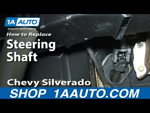 How To Fix Clunking Steering Shaft 2000-06 Silverado Sierra Suburban Tahoe Yukon