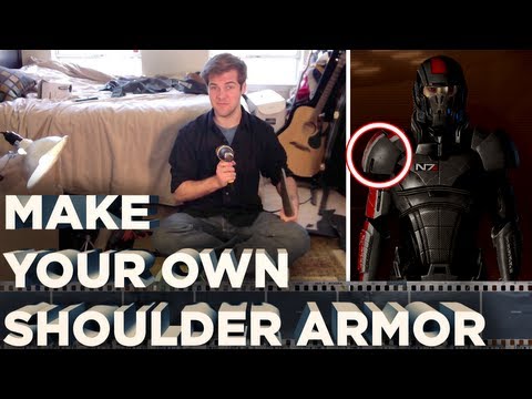 how to attach shoulder armor