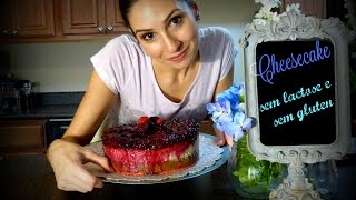 Receita de Cheesecake FIT sem glúten e sem lactose