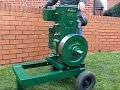 Lister D type stationary engine