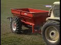 abonadora fertilizer spreader segues RA6 RA10
