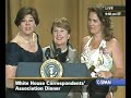 george bush last white house correspondents dinner pt 1