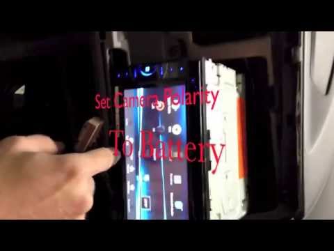 how to hook up a backup camera