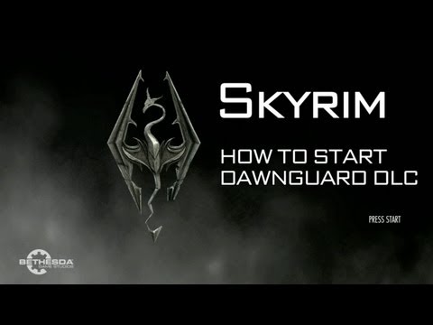 how to start dawnguard skyrim