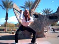 Hottie Schatar (Flavor of Love) Takes on Triceratops!