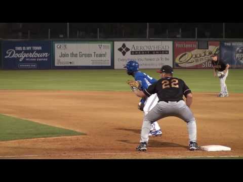  League game between the Inland Empire 66ers and the Modesto Nuts.