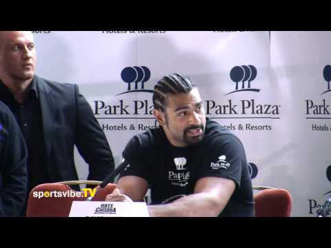 David Haye - Dereck Chisora Press Conference Highlights 12/06/12