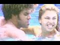 Grazi e alan - brincando na piscina