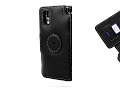 Carrymobile Leather Case for Samsung Touchwiz F480/F488- Boo