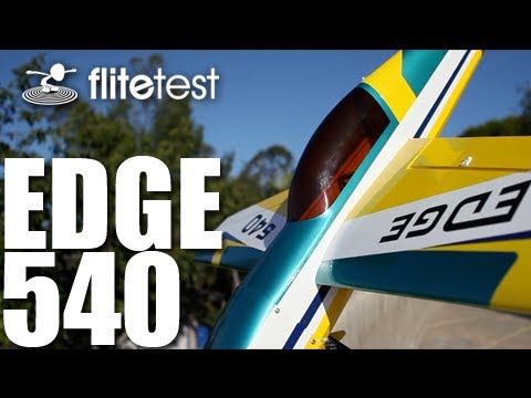 540 - Flite Test - Hobby King Edge 540 maiden flight -- REVIEW The Joshes show their brotherly love while on the beaches of southern California while reviewing the...