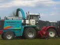 Steyre CVT 130 mit Fliegelkipper und Mengele Mamut 6800