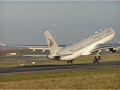 Qatar airways take off