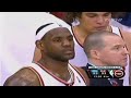 LeBron James hit a 3 pointer at the buzzer to give the Cavs a 96 95 win over the Magic in Game 2 to tie the East finals
