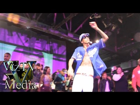 warehouse live - Def Jam recording artist August Alsina in concert at WareHouse Live in Downtown, Houston, TX where he performs the hit single