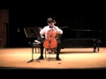 Shostakovich Cello Sonata in d minor (Part 3 of 4), Charles Colwell, cello, June 2009