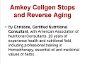 Amkey Cellgen Stops And Reverses Aging - Part 1  Nutrition Alzheimer's Disease