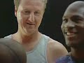 Larry Bird V.S. Michael Jordan McDonalds Commercial