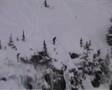 Crazy ski cliff jump Canada 60 foot