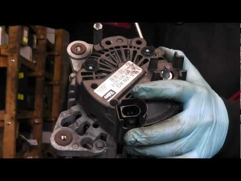 how to rebuild bmw alternator