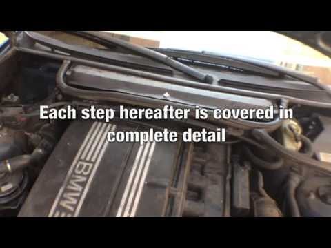 how to remove air vent bmw e46