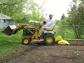 Tilling with John Deere 140 Tilling with John Deere 140