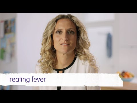 how to treat a fever