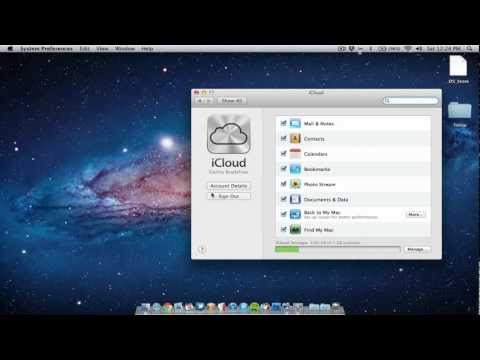 how to sync to icloud