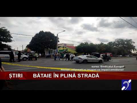 Bătaie în plină stradă