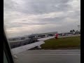 A320 Air Asia Landing At Kuching International Airport