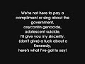 My Way Home is Through You  Lyrics - My Chemical Romance