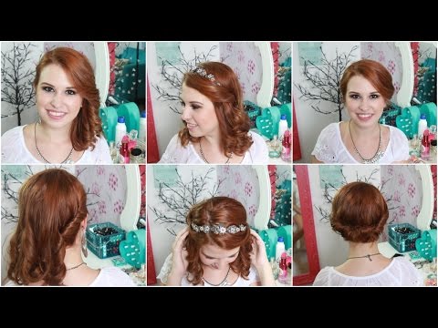 3 Penteados em Cabelo Curto - Tutorial