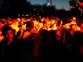 nacht, sand, k�nstliche rote sonne und elektronische kl�nge von galuzzi...