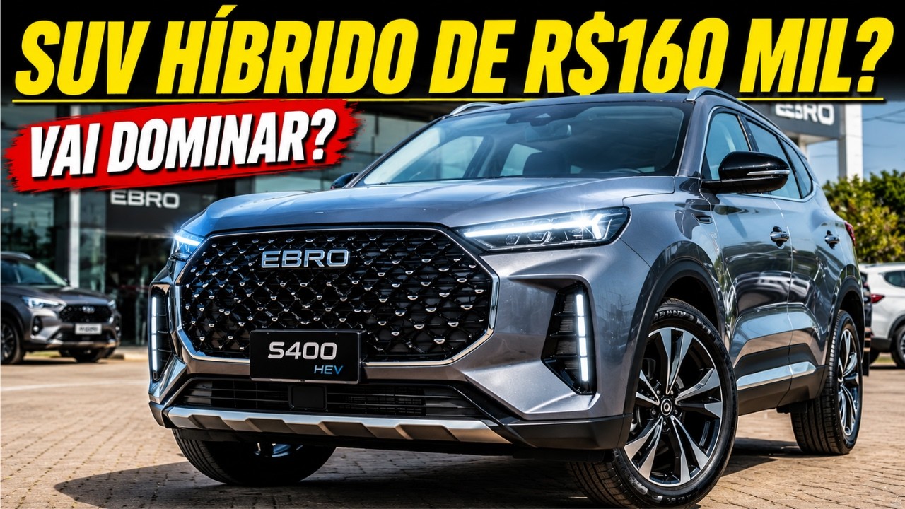 Novo Caoa Chery Tiggo 5X HEV 2027 Chega Com 211 cv e Pode Assustar Toyota Yaris Cross!