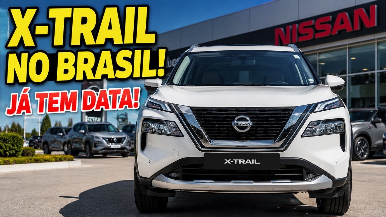 NISSAN X-TRAIL 2027: LANÇAMENTO no BRASIL é CONFIRMADO e SURPREENDE!