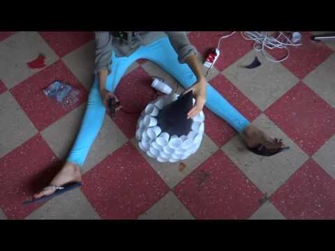 DIY | Árvore de natal super fácil {copinho descartável}