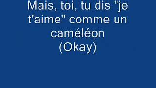 Maître Gims - Caméléon (Lyrics)